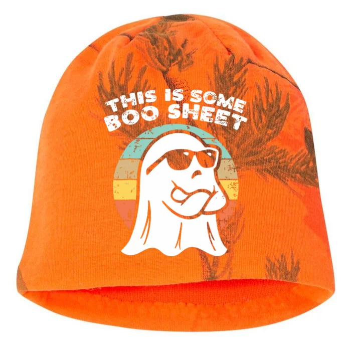 This Is Some Boo Sheet Ghost Sunglasses Halloween Kati - Camo Knit Beanie