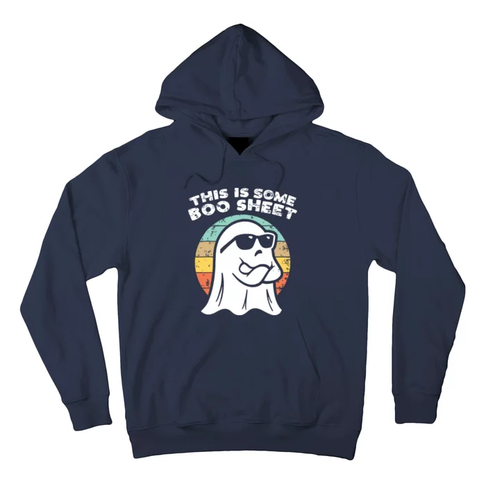 This Is Some Boo Sheet Ghost Sunglasses Halloween Hoodie