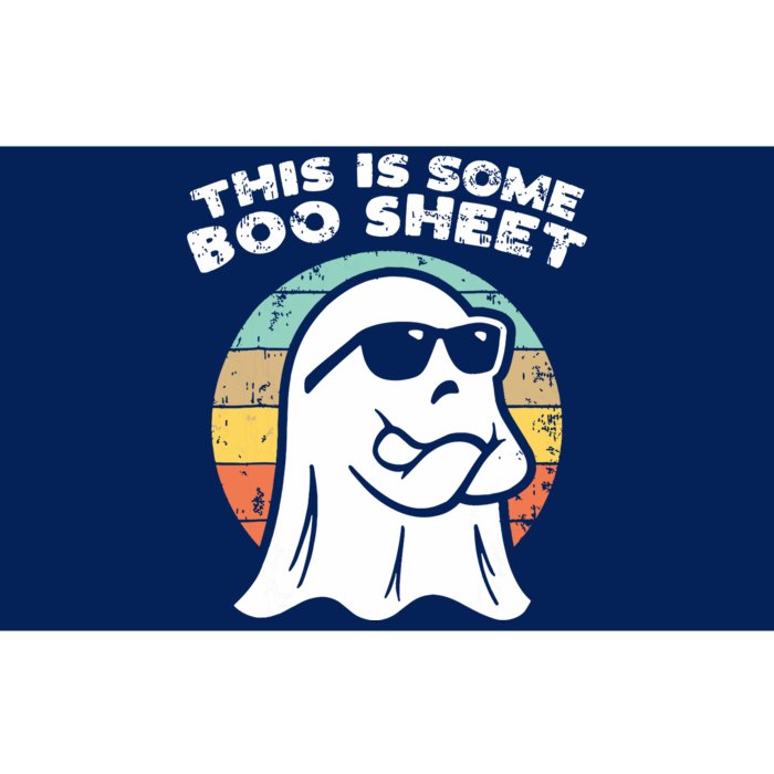 This Is Some Boo Sheet Ghost Sunglasses Halloween Bumper Sticker