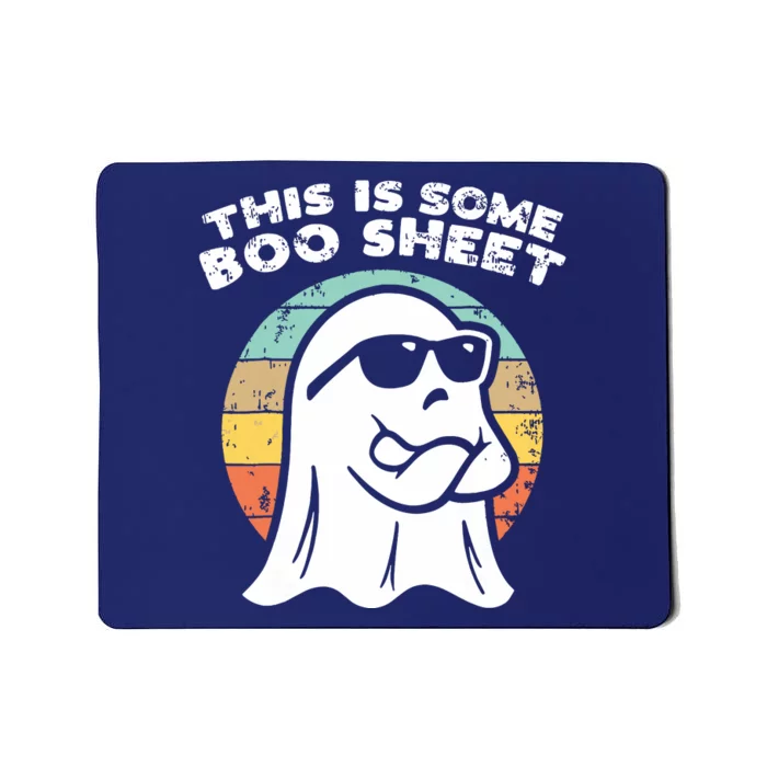 This Is Some Boo Sheet Ghost Sunglasses Halloween Mousepad