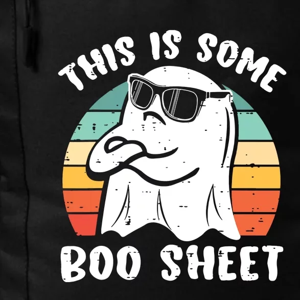 This Is Some Boo Sheet Halloween Ghost Funny Gift Daily Commute Backpack