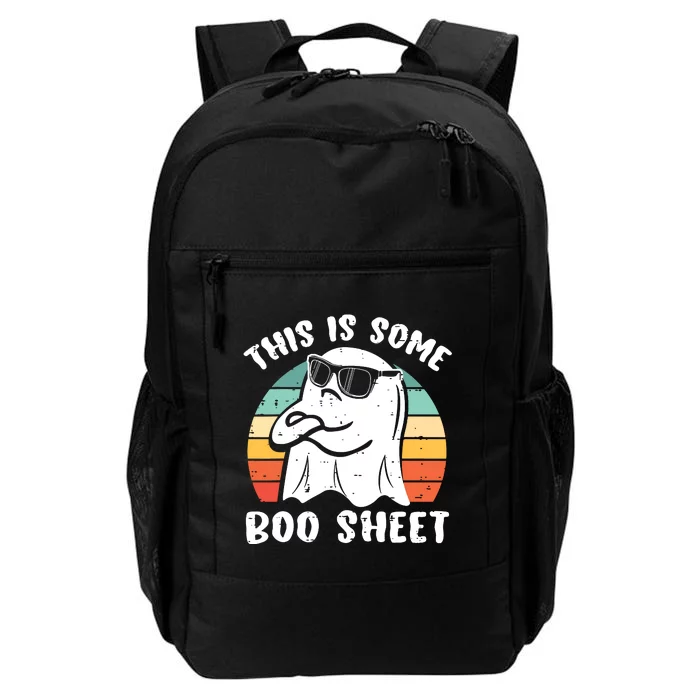 This Is Some Boo Sheet Halloween Ghost Funny Gift Daily Commute Backpack