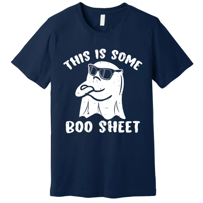 This Is Some Boo Sheet Halloween Ghost Funny Gift Premium T-Shirt