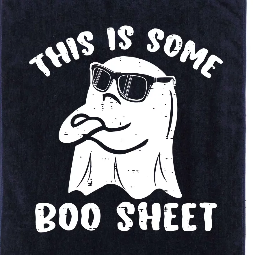 This Is Some Boo Sheet Halloween Ghost Funny Gift Platinum Collection Golf Towel