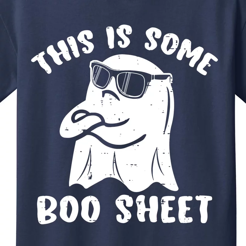 This Is Some Boo Sheet Halloween Ghost Funny Gift Kids T-Shirt