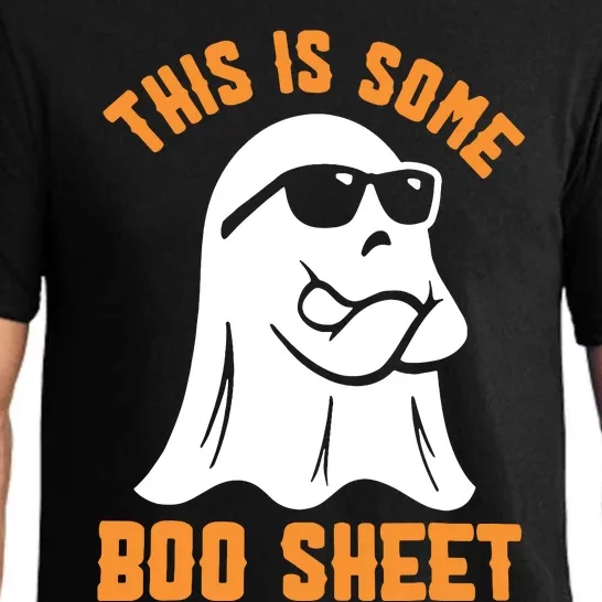 This Is Some Boo Sheet Halloween Ghost Funny Gift Pajama Set