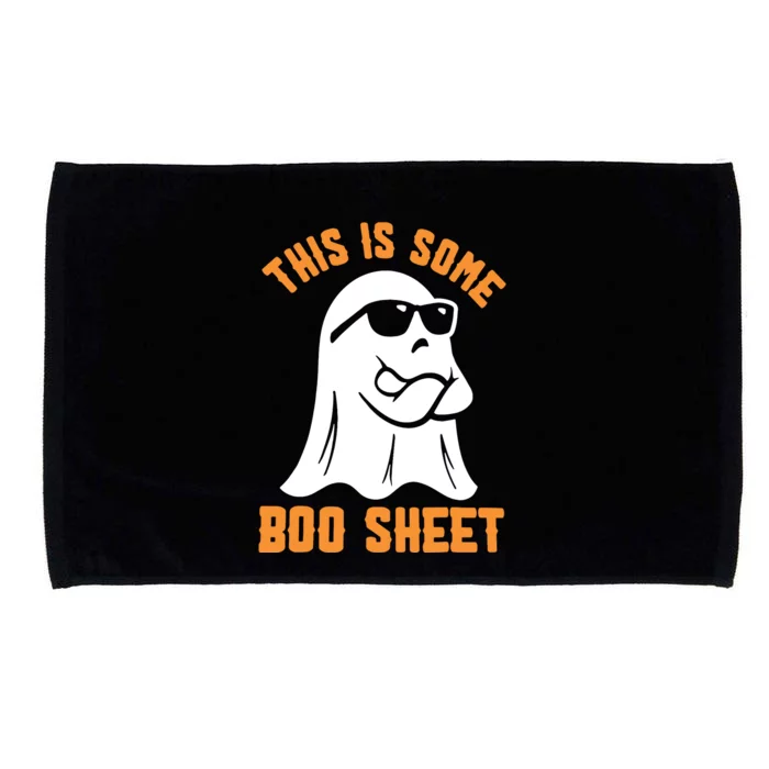 This Is Some Boo Sheet Halloween Ghost Funny Gift Microfiber Hand Towel