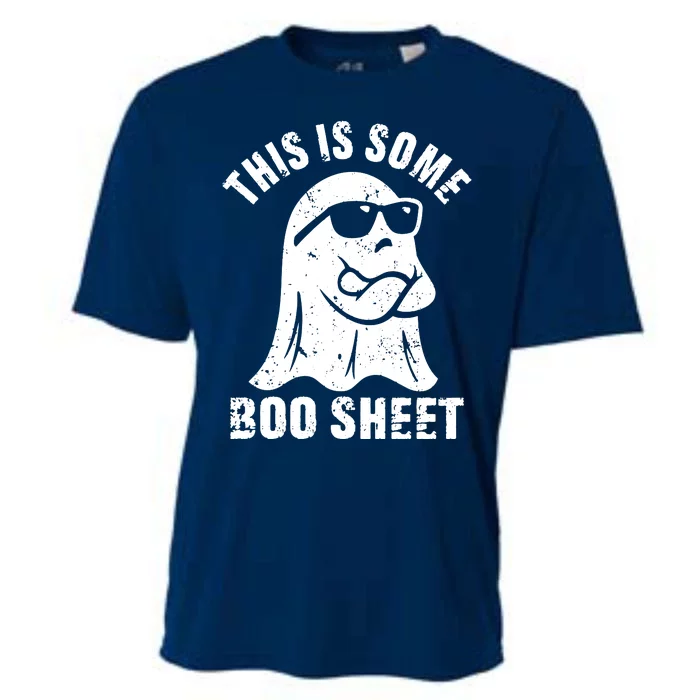 This Is Some Boo Sheet Halloween Ghost Funny Gift Cooling Performance Crew T-Shirt