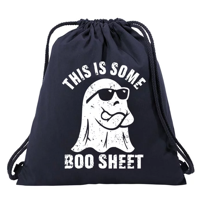 This Is Some Boo Sheet Halloween Ghost Funny Gift Drawstring Bag