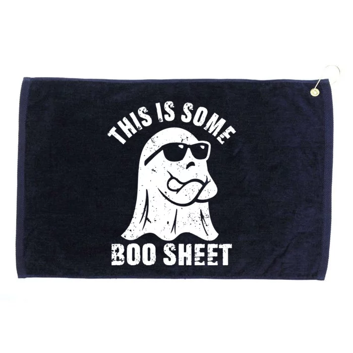 This Is Some Boo Sheet Halloween Ghost Funny Gift Grommeted Golf Towel