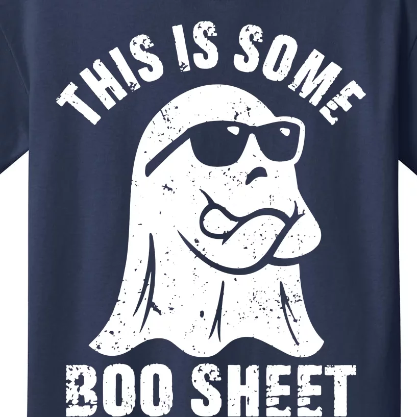 This Is Some Boo Sheet Halloween Ghost Funny Gift Kids T-Shirt