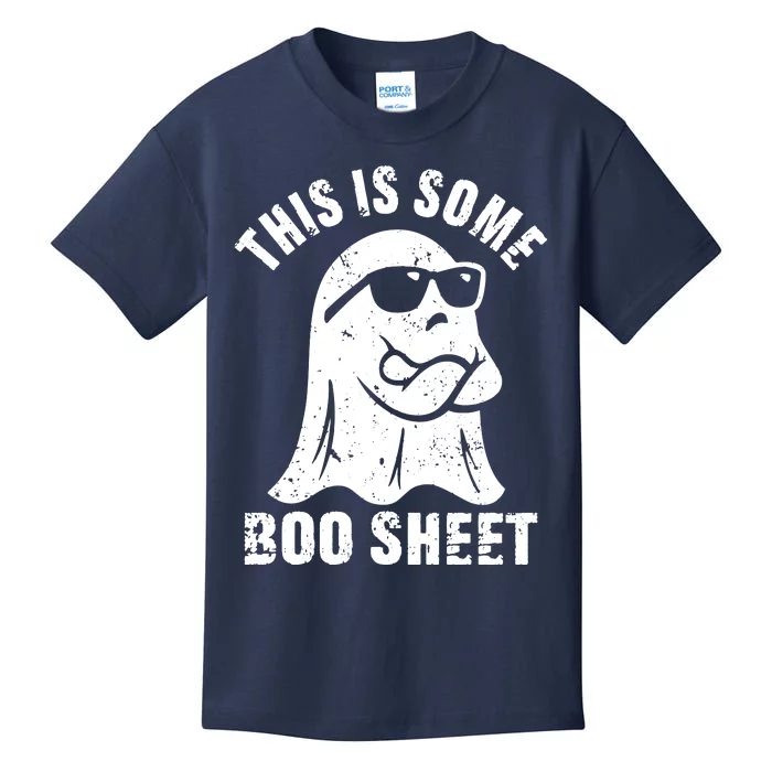 This Is Some Boo Sheet Halloween Ghost Funny Gift Kids T-Shirt