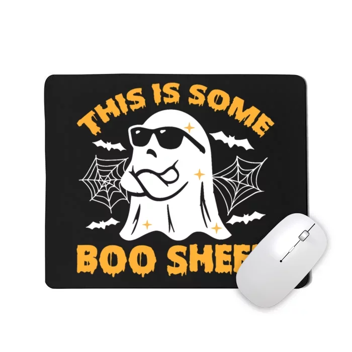 This Is Some Boo Sheet Cool Ghost Funny Halloween Costume Mousepad