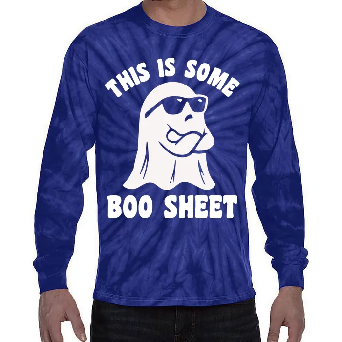 This Is Some Boo Sheet Tie-Dye Long Sleeve Shirt