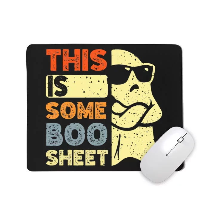 This Is Some Boo Sheet Ghost Halloween Costume Mousepad