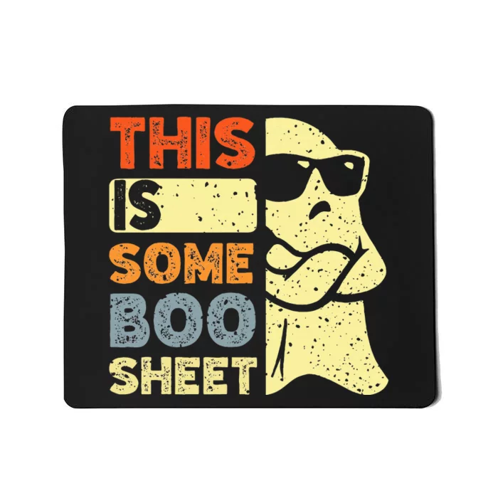 This Is Some Boo Sheet Ghost Halloween Costume Mousepad