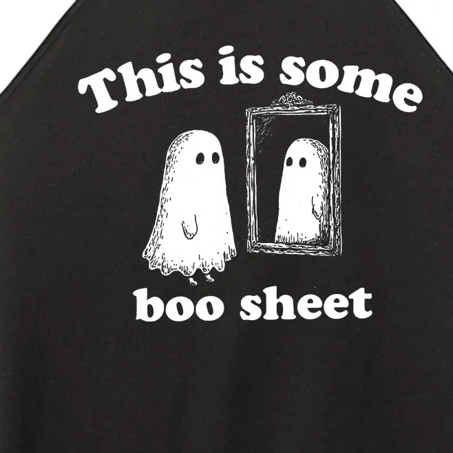 This Is Some Boo Sheet Women’s Perfect Tri Rocker Tank