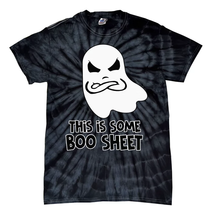 This Is Some Boo Sheet Halloween Tie-Dye T-Shirt