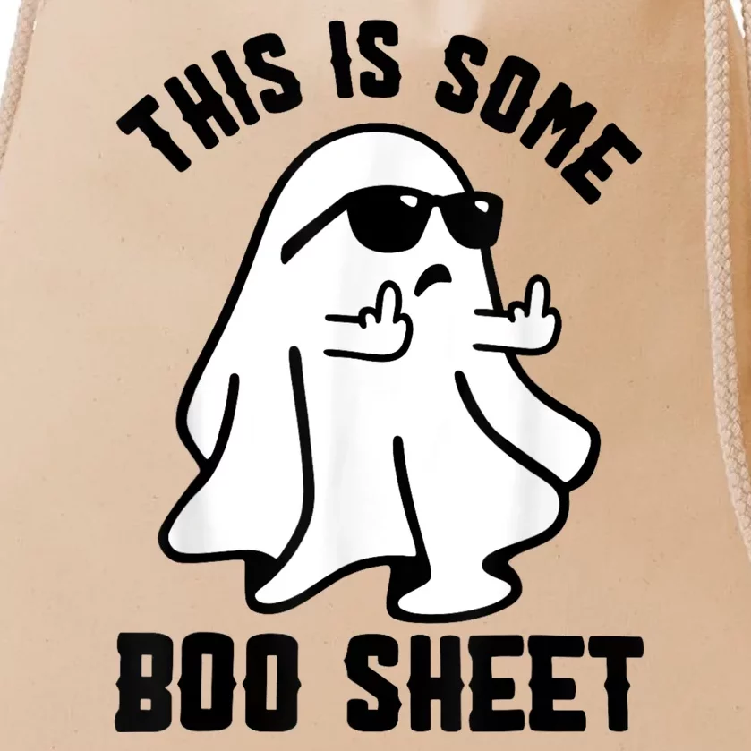 This Is Some Boo Sheet Ghost Halloween Costume Drawstring Bag