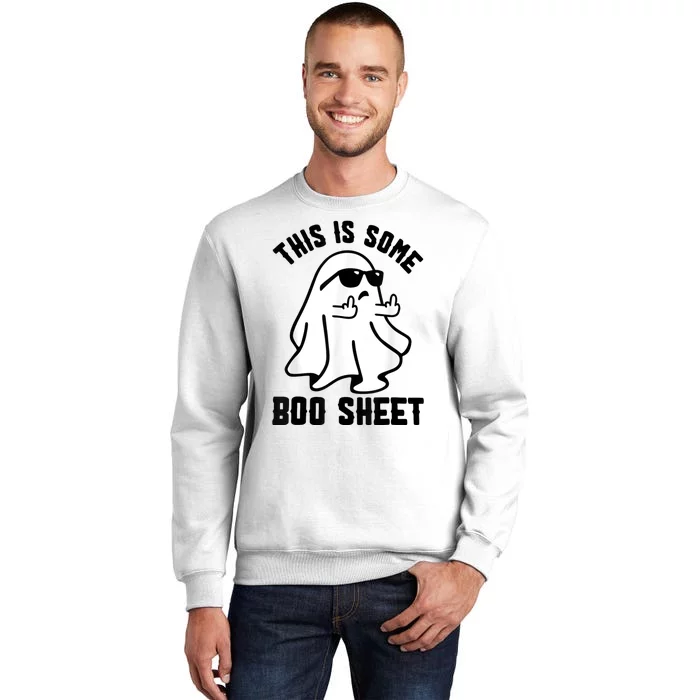 This Is Some Boo Sheet Ghost Halloween Costume Sweatshirt