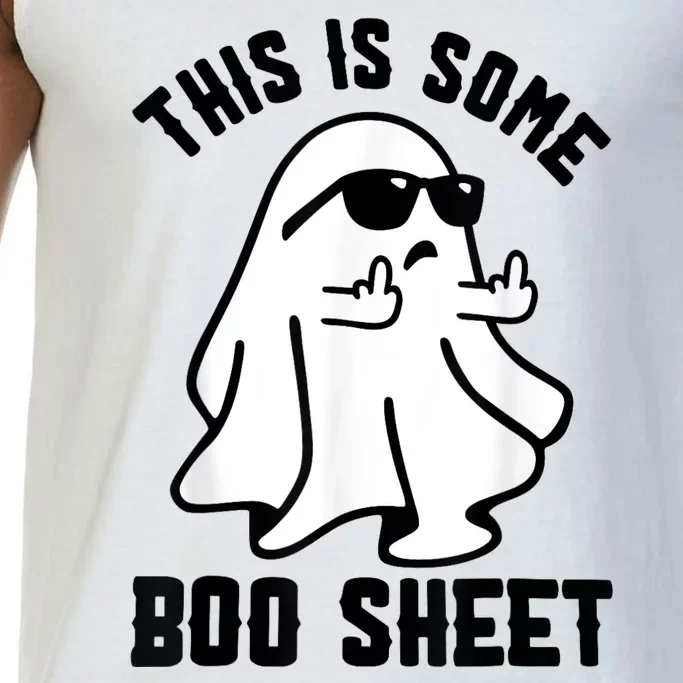 This Is Some Boo Sheet Ghost Halloween Costume Comfort Colors® Tank Top