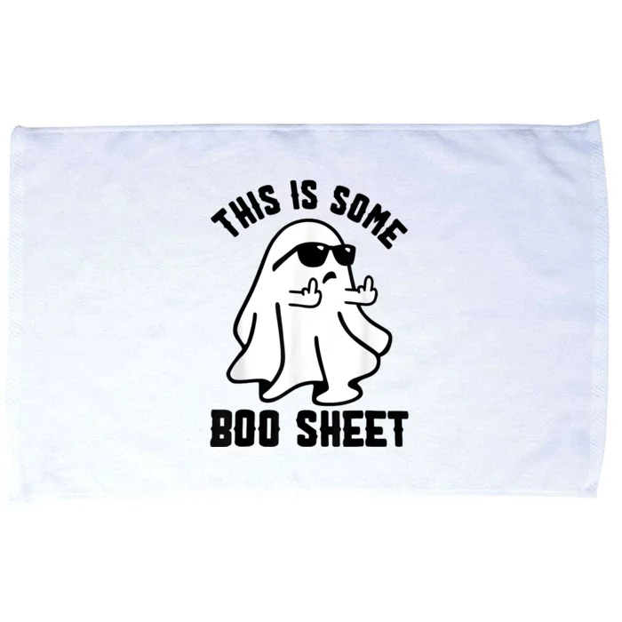 This Is Some Boo Sheet Ghost Halloween Costume Microfiber Hand Towel