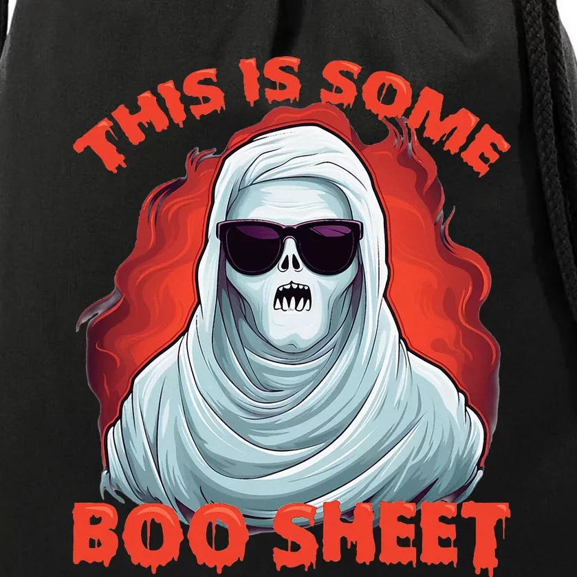 This Is Some BooSheet Halloween Ghost Costume Drawstring Bag