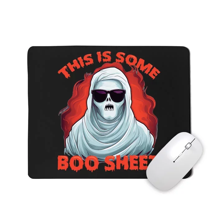 This Is Some BooSheet Halloween Ghost Costume Mousepad