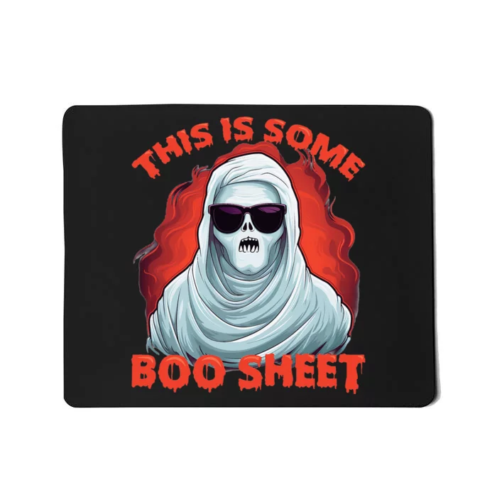 This Is Some BooSheet Halloween Ghost Costume Mousepad