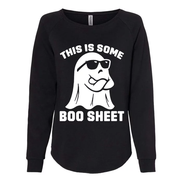 This Is Some Boo Sheet Halloween Costume Womens California Wash Sweatshirt