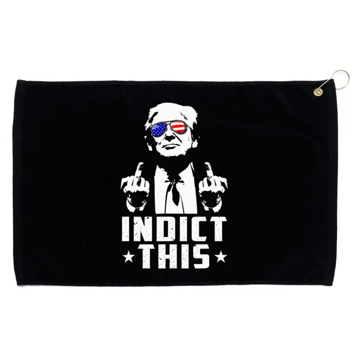 Trump Indict This Political Arrest For Republican Grommeted Golf Towel