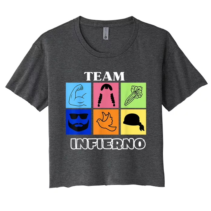 Team Infierno Women's Crop Top Tee