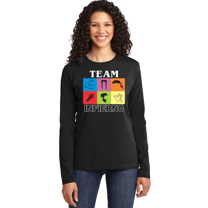 Team Infierno Ladies Long Sleeve Shirt