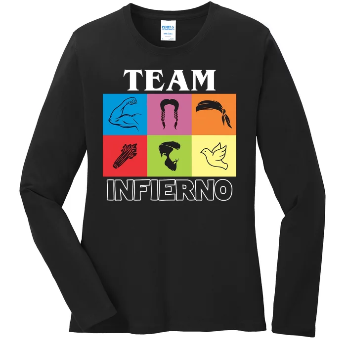 Team Infierno Ladies Long Sleeve Shirt