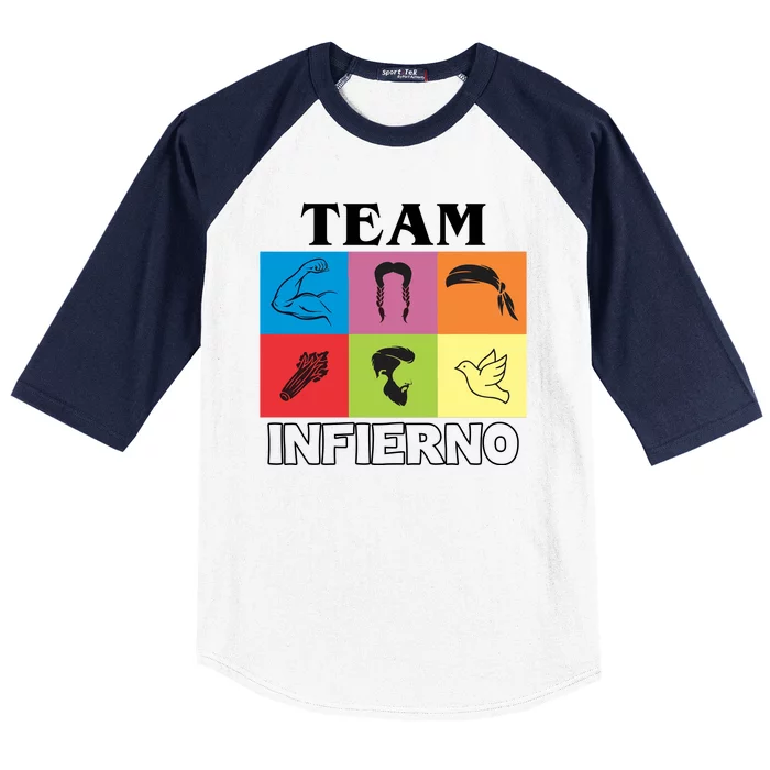 Team Infierno Baseball Sleeve Shirt