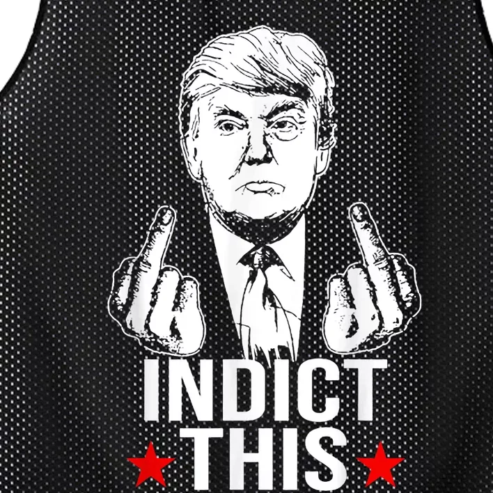 Trump Indict This Funny Donald Trump Mesh Reversible Basketball Jersey Tank