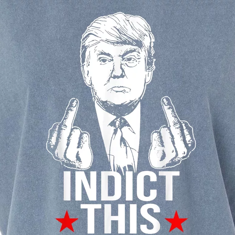 Trump Indict This Funny Donald Trump Garment-Dyed Women's Muscle Tee