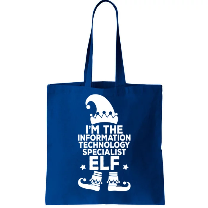 The Information Technology Specialist Elf Matching Christmas Meaningful Gift Tote Bag