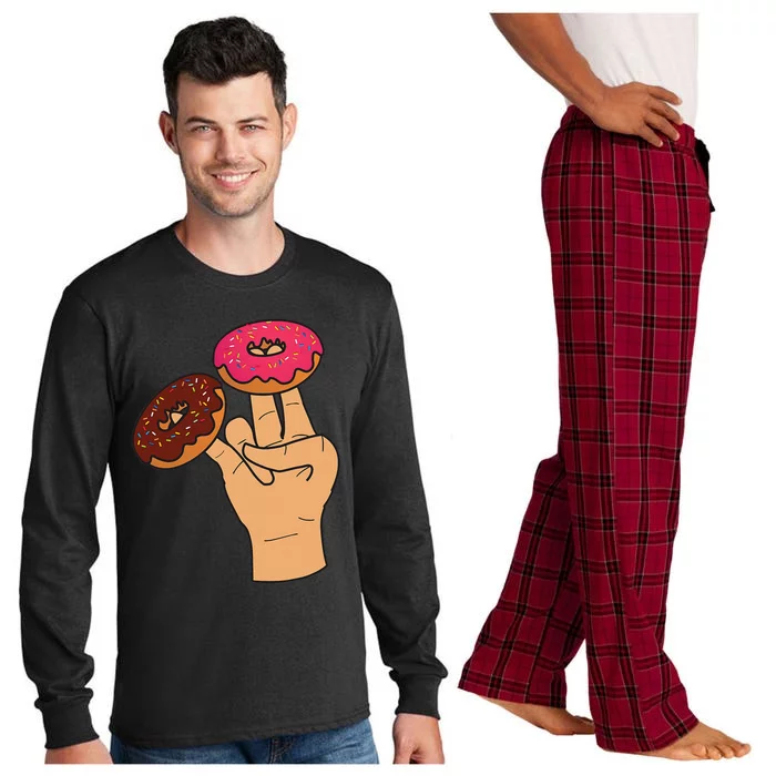 Two In The Pink One In The Stink Funny Shocker Long Sleeve Pajama Set