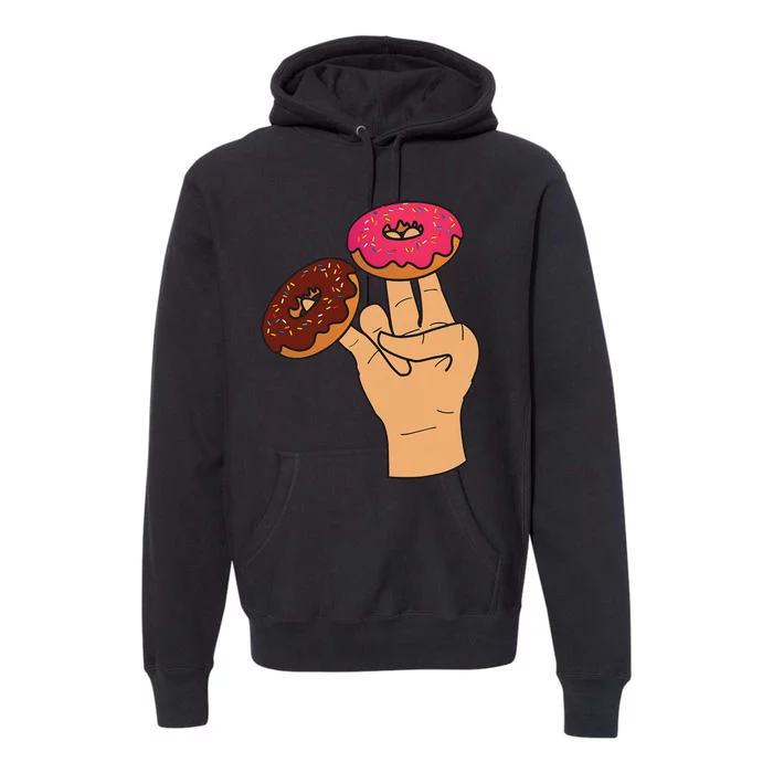 Two In The Pink One In The Stink Funny Shocker Premium Hoodie