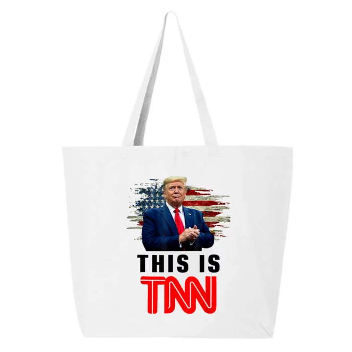 This Is TNN Funny Trump This Is TNN 25L Jumbo Tote