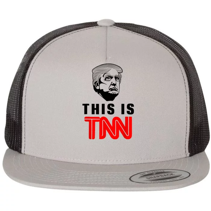 This Is TNN Funny Trump This Is TNN Flat Bill Trucker Hat