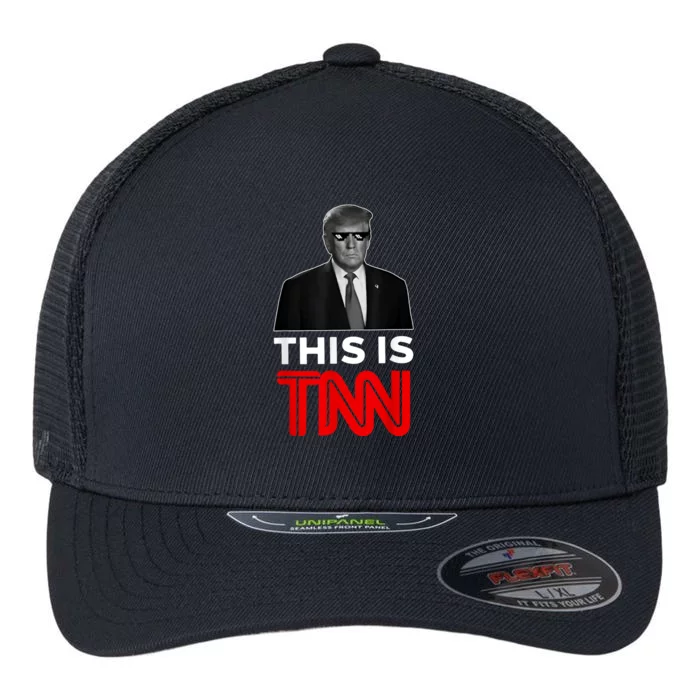 This Is TNN Funny Trump This Is TNN Flexfit Unipanel Trucker Cap