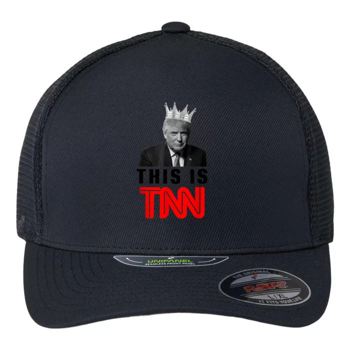 This Is TNN Funny Trump Flexfit Unipanel Trucker Cap