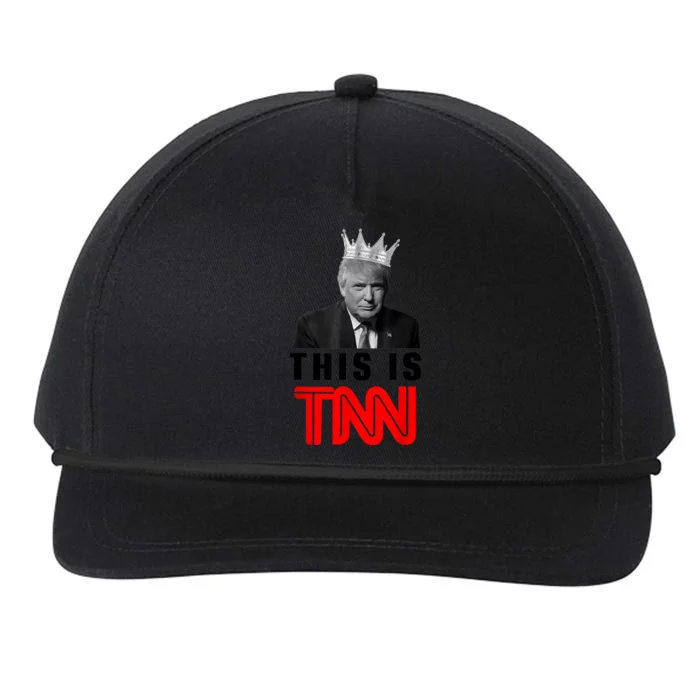 This Is TNN Funny Trump Snapback Five-Panel Rope Hat