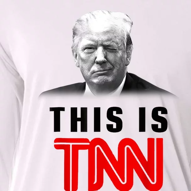 This Is TNN Funny Trump This Is TNN Cooling Performance Long Sleeve Crew