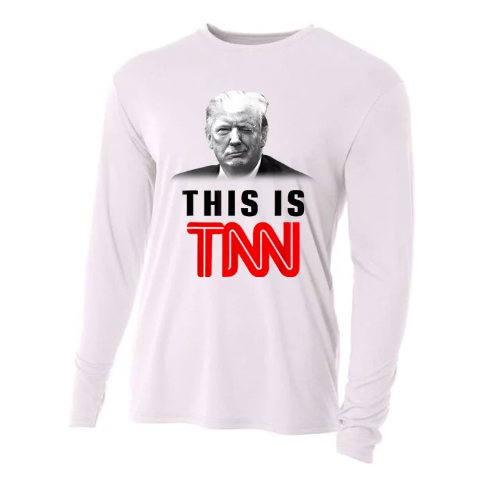 This Is TNN Funny Trump This Is TNN Cooling Performance Long Sleeve Crew