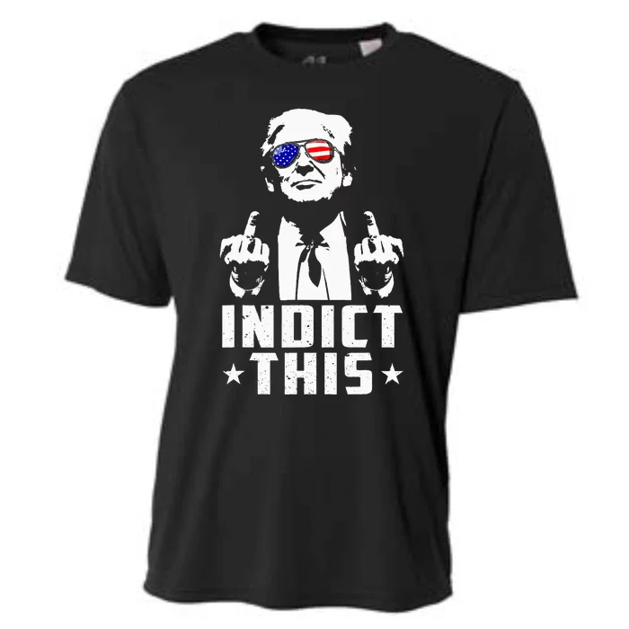 Trump Indict This Political Arrest For Republican Cooling Performance Crew T-Shirt