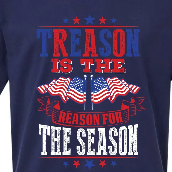 Treason Is The Reason For The Season Sueded Cloud Jersey T-Shirt