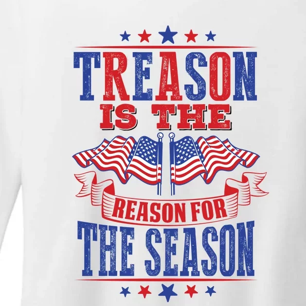 Treason Is The Reason For The Season Womens CVC Long Sleeve Shirt